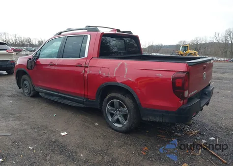 2023 Honda Ridgeline Rtl z USA, uszkodzony, nr VIN 5FPYK3F5XPB061411